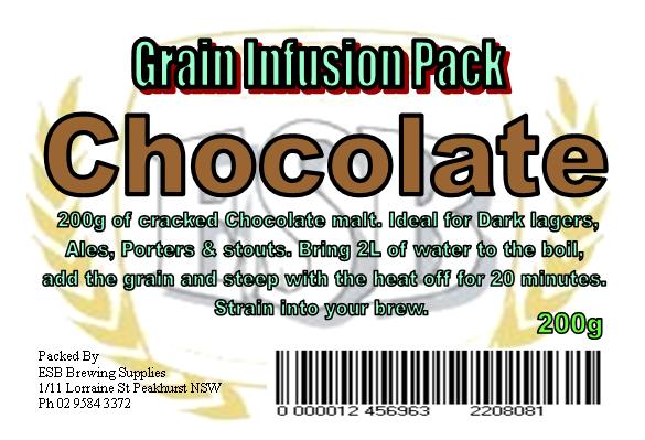 Grain Infusion Pack  200g  Chocolate